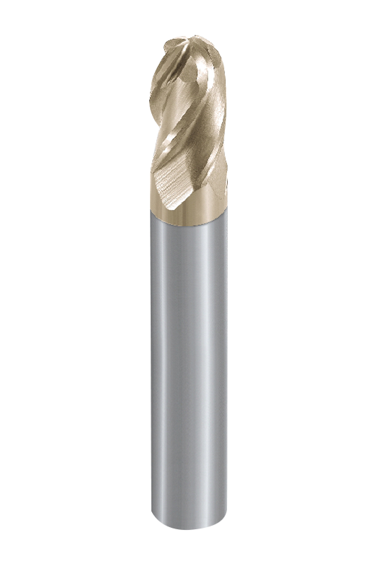 Titanium legering bearbejdning 4 fløjte kuglenæse endefræsere